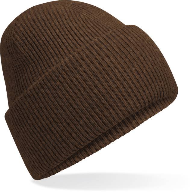 Beechfield Classic Engineered Deep Cuffed Beanie – Walnut