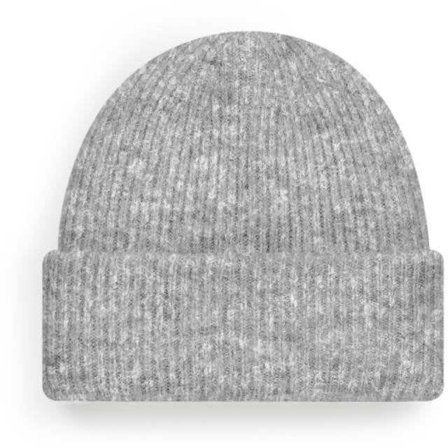 Beechfield Cosy Ribbed Beanie – Grey Marl