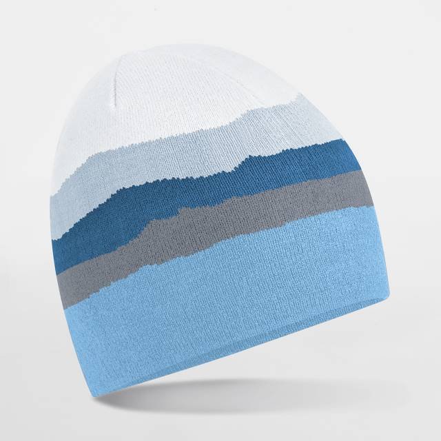 Beechfield Mountain Peaks Pull-On Beanie – Glacier Peaks