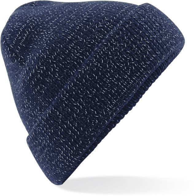 Beechfield Reflective Beanie – French Navy