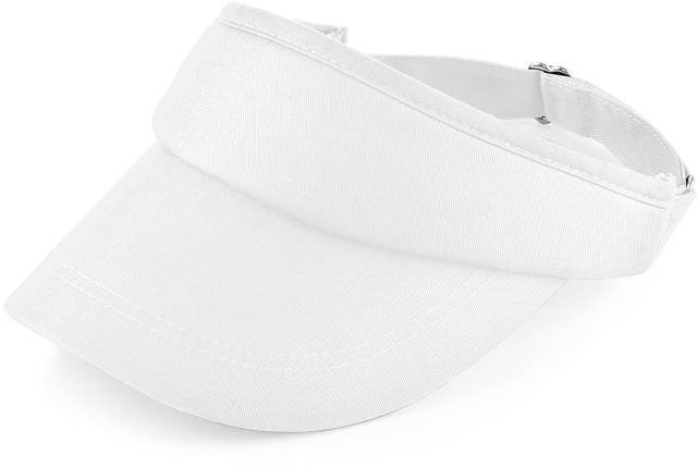 Beechfield Sports Visor – White