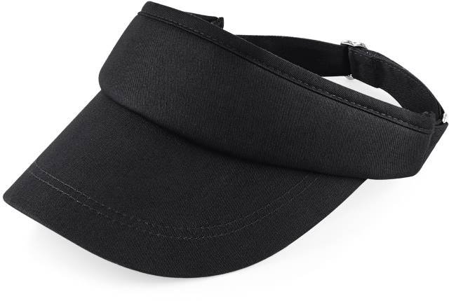 Beechfield Sports Visor – Black