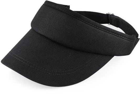Beechfield Sports Visor – Black