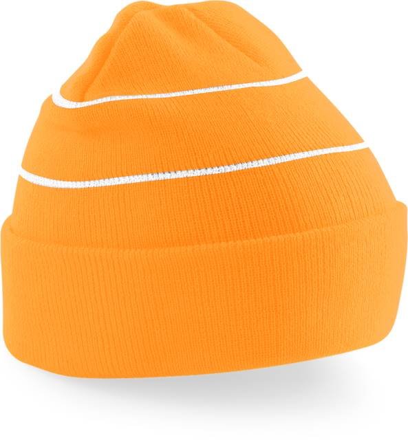 Beechfield Enhanced-Viz Beanie – Fluorescent Orange