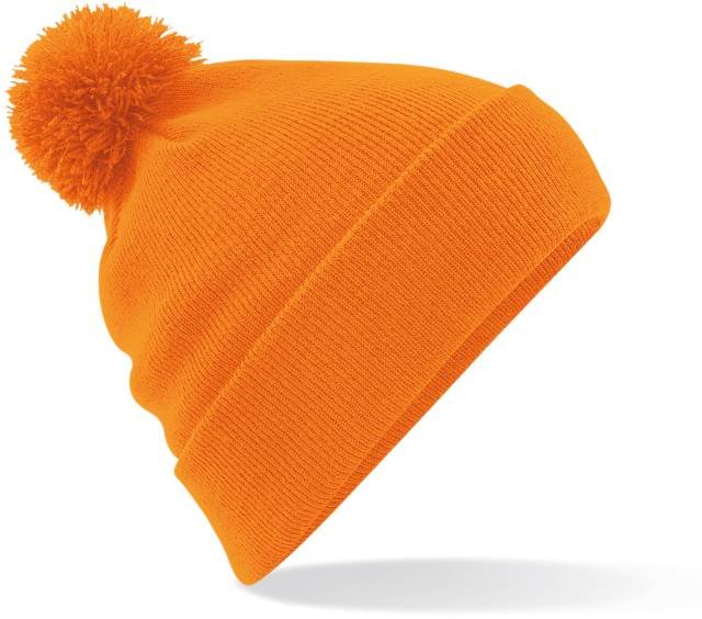 Beechfield Original Pom Pom Beanie – Orange