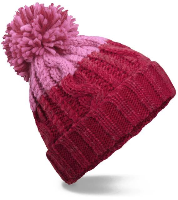 Beechfield Apres Beanie – Classic Red / True Pink