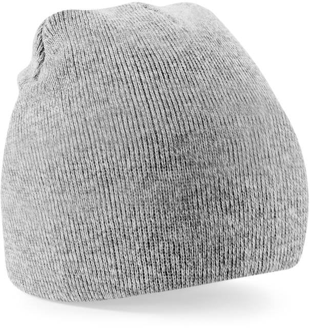 Beechfield Original Pull-On Beanie – Heather Grey