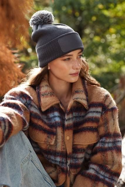Beechfield Snowstar® Patch Beanie