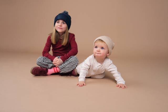 Beechfield Kids Snowstar Patch Beanie