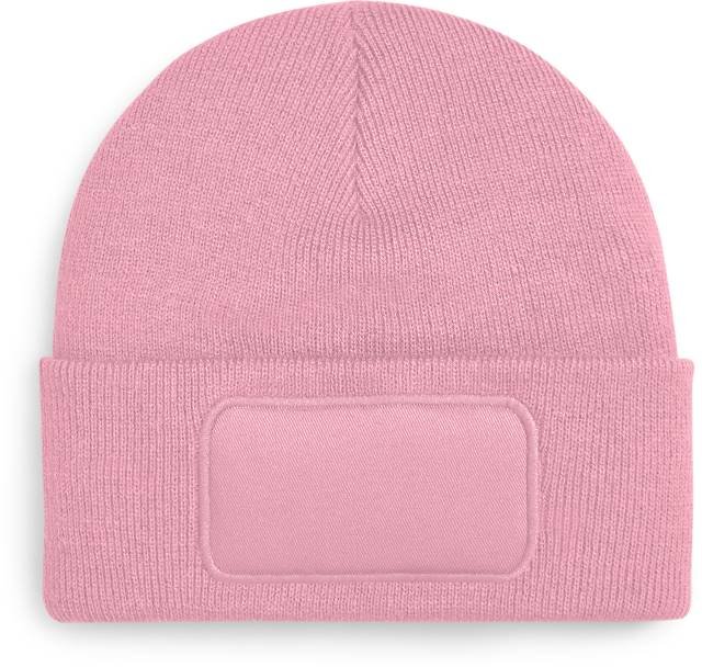 Beechfield Original Patch Beanie – Dusky Pink