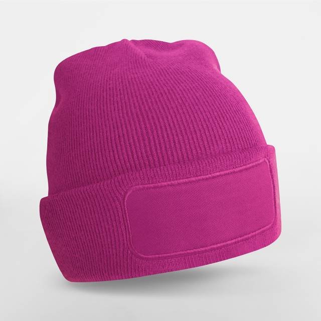 Beechfield Original Patch Beanie – Fuchsia