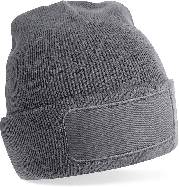 Beechfield Original Patch Beanie – Graphite Grey
