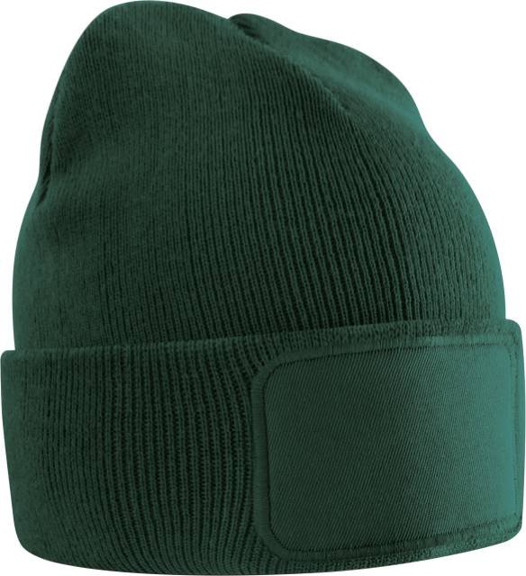 Beechfield Kids Original Patch Beanie – Bottle Green