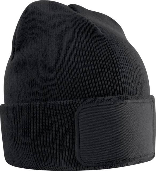 Beechfield Kids Original Patch Beanie – Black