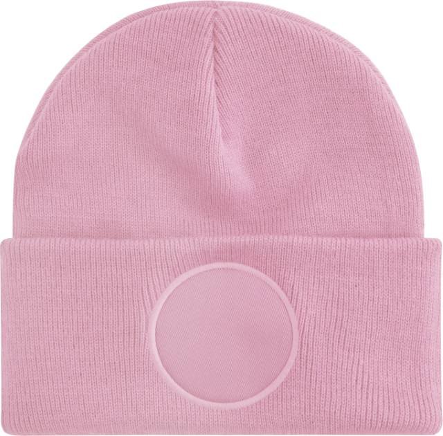 Beechfield Circular Patch Beanie – Dusky Pink