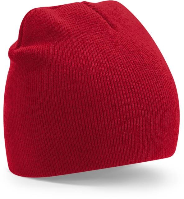 Beechfield Recycled Original Pull-On Beanie – Classic Red