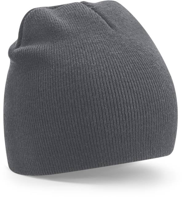 Beechfield Recycled Original Pull-On Beanie – Graphite Grey