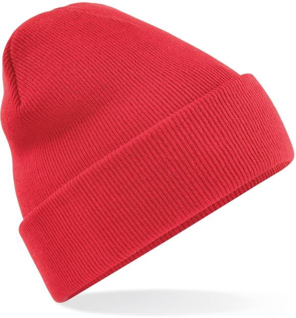 Beechfield Original Cuffed Beanie – Bright Red