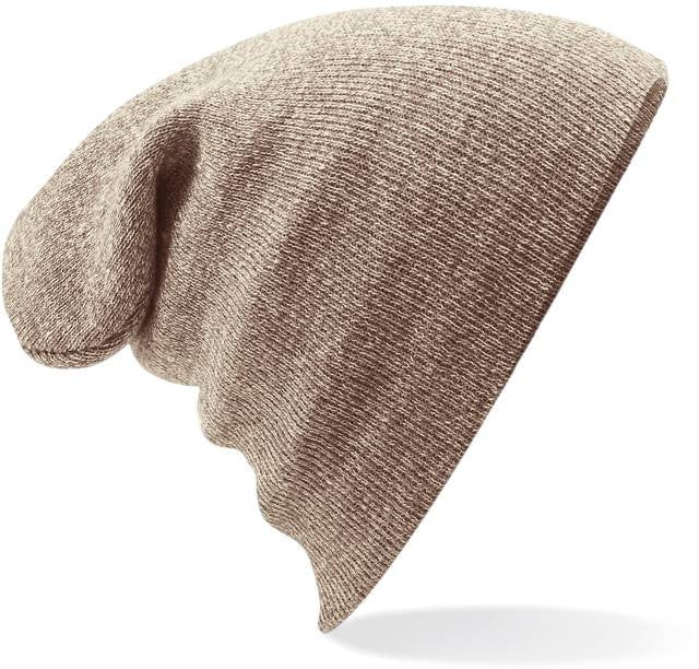 Beechfield Original Cuffed Beanie – Heather Oatmeal