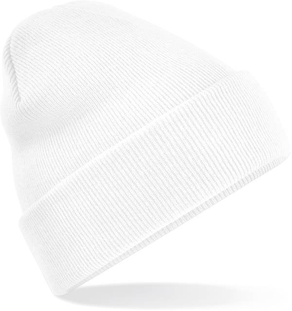 Beechfield Original Cuffed Beanie – White