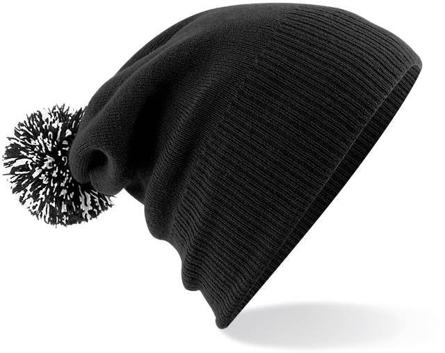 Beechfield Snowstar® Beanie – Black / White
