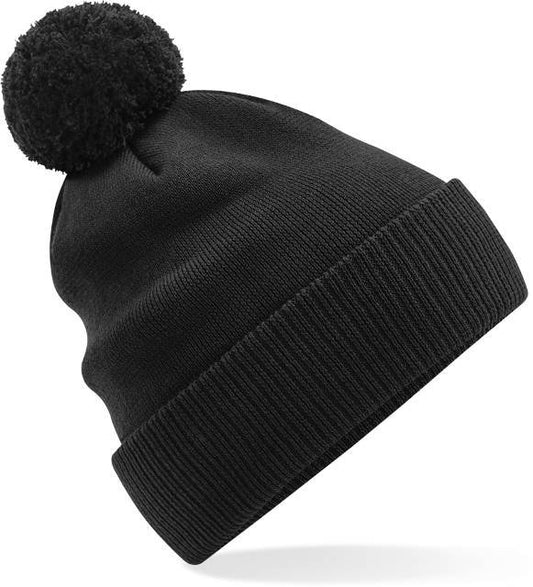 Beechfield Organic Cotton Snowstar® Beanie – Black