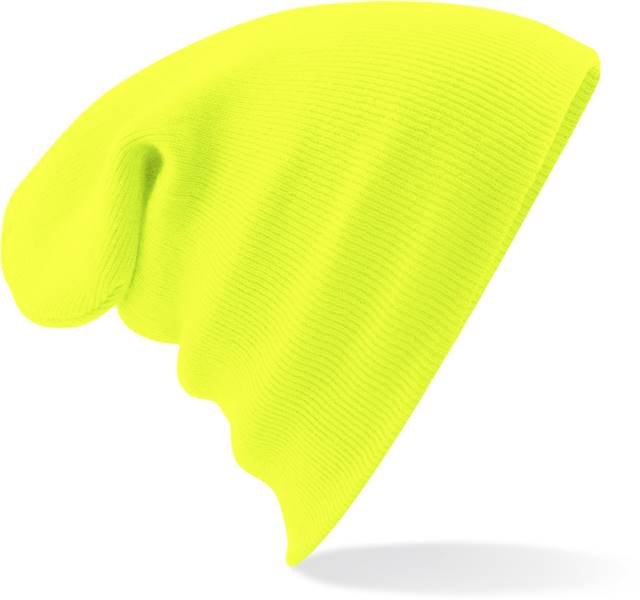 Beechfield Junior Original Cuffed Beanie – Fluorescent Yellow