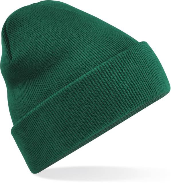 Beechfield Recycled Original Cuffed Beanie – Bottle Green