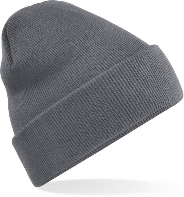 Beechfield Recycled Original Cuffed Beanie – Graphite Grey