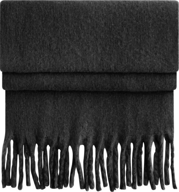 Beechfield Fluffy Scarf – Black