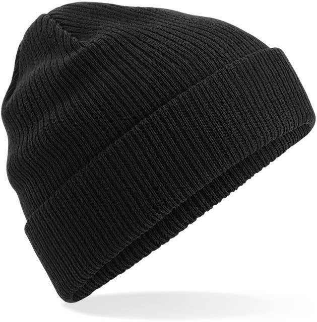 Beechfield Organic Cotton Beanie – Black