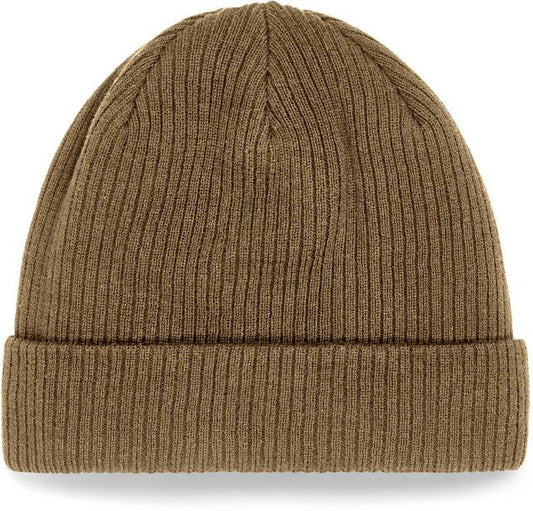 Beechfield Organic Cotton Beanie – Biscuit