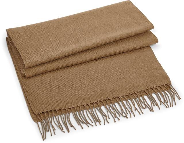 Beechfield Classic Woven Scarf – Biscuit