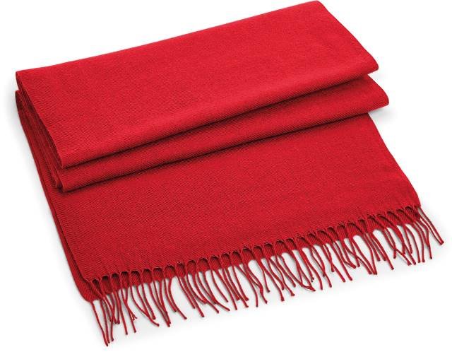 Beechfield Classic Woven Scarf – Classic Red