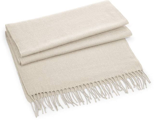 Beechfield Classic Woven Scarf – Almond