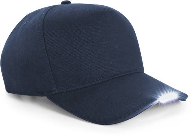 Beechfield LED Light Cap – French Navy