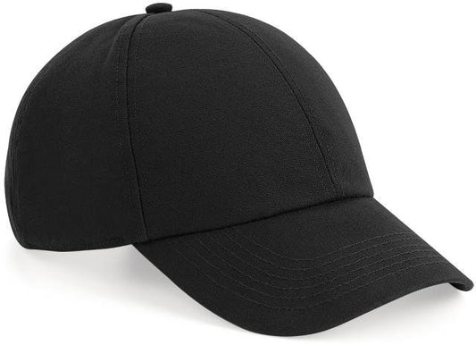 Beechfield EarthAware® Organic Cotton Canvas Unstructured Cap – Black