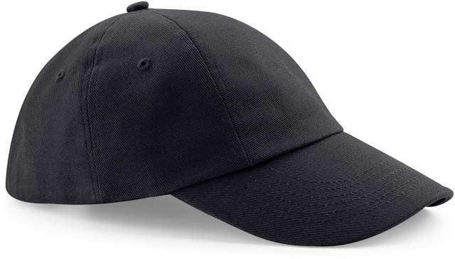 Beechfield Low Profile Heavy Cotton Drill Cap – Black