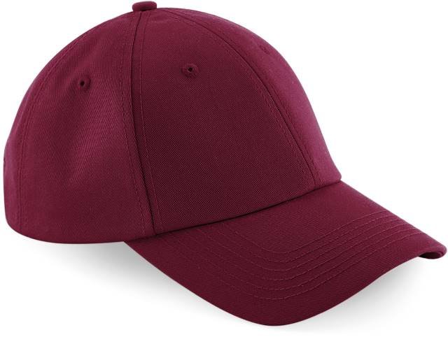 Beechfield Authentic Baseball Cap – Burgundy