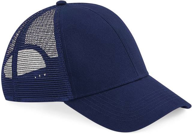 Beechfield Organic Cotton Trucker Cap – Oxford Navy