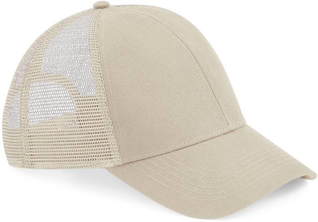 Beechfield Organic Cotton Trucker Cap – Sand