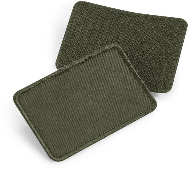 Beechfield Cotton Removable Patch – Military Green