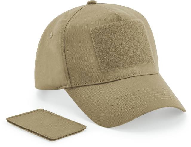 Beechfield Removable Patch 5 Panel Cap – Desert Sand