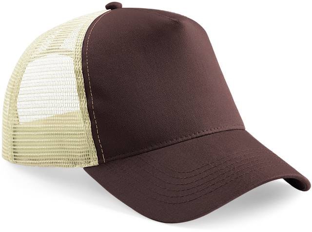 Beechfield Snapback Trucker – Chocolate / Caramel