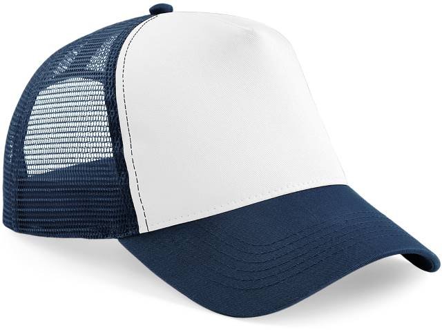 Beechfield Snapback Trucker – French Navy / White