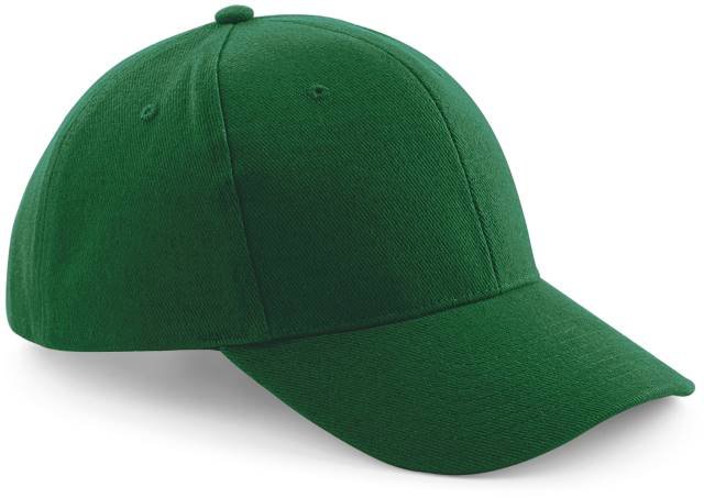 Beechfield Pro-Style Heavy Brushed Cotton Cap – Forest Green
