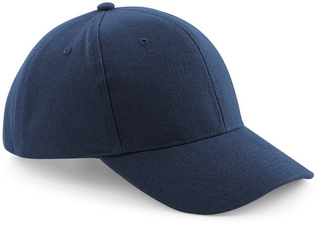 Beechfield Pro-Style Heavy Brushed Cotton Cap – French Navy