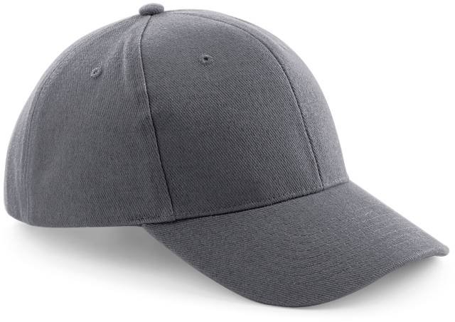 Beechfield Pro-Style Heavy Brushed Cotton Cap – Graphite Grey