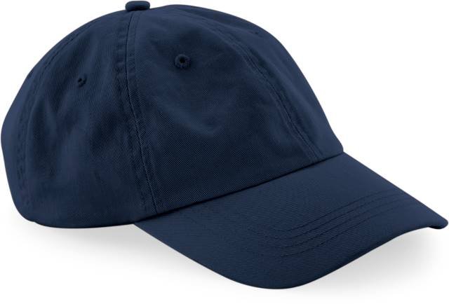 Beechfield Organic Cotton 6 Panel Dad Cap – Navy