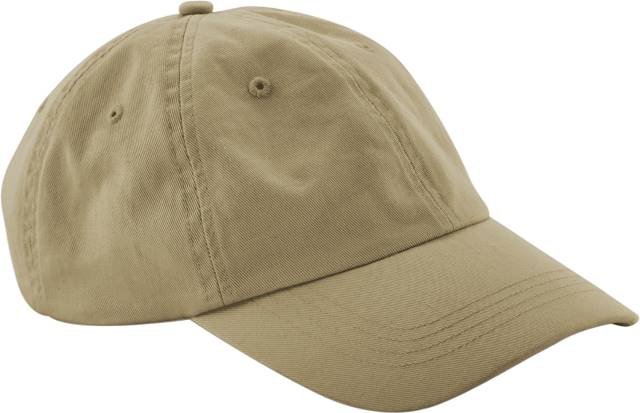 Beechfield Low Profile 6 Panel Dad Cap – Desert Sand